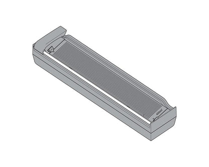 Blum ORGA-LINE Drawer Insert Film Cutter For Plastic Wrap In Dust Grey/White Grey ZSZ.01F1