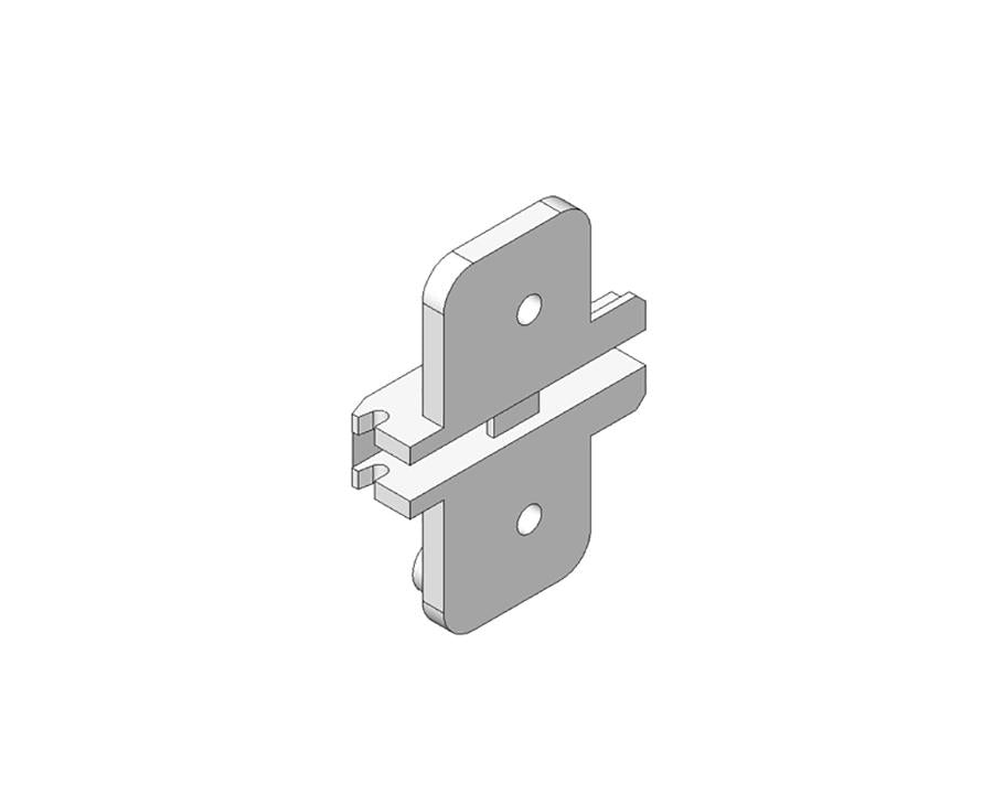 Blum CLIP Mounting Plate, 3mm 2 Part 173H7130