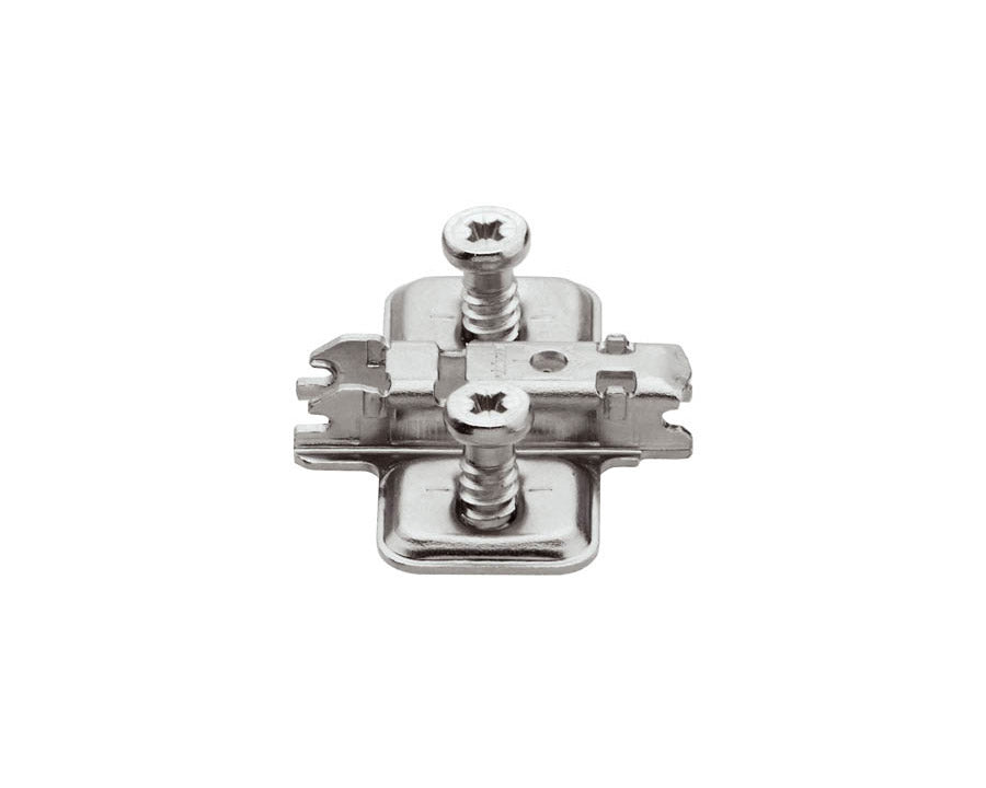 Blum CLIP Mounting Plate, 0mm Euro Screw 173L8100 by W&B
