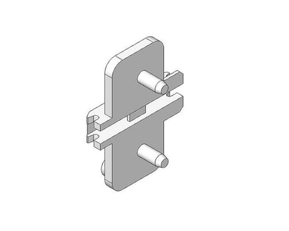 Blum CLIP Mounting Plate, 0mm EXPANDO. 2 Part 174H7100E