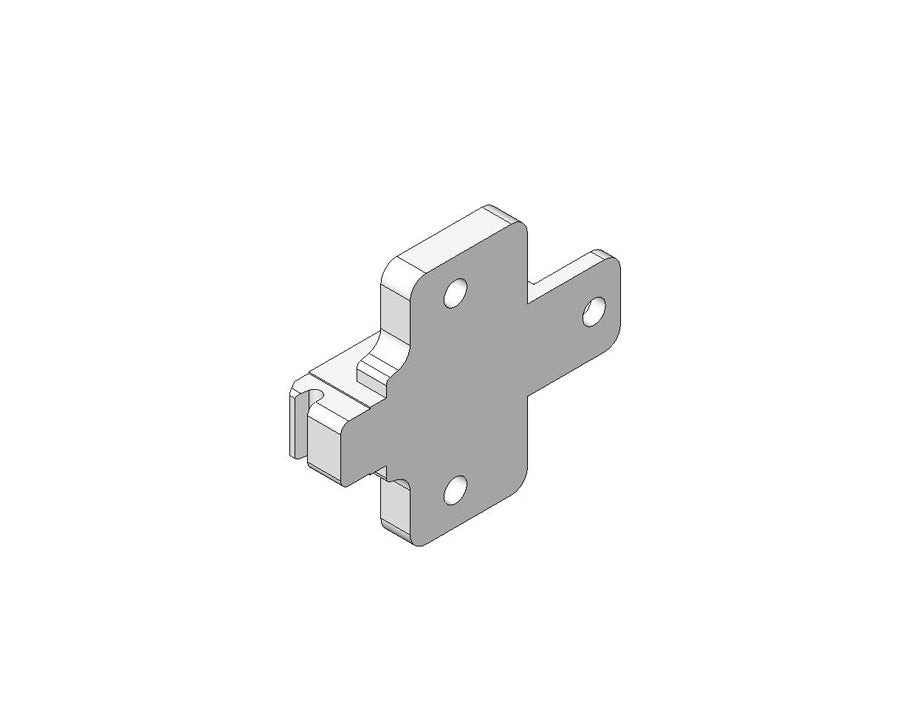 Blum CLIP Mounting Plate, 2 Part 3mm. To Take Wood Screw 175H7130