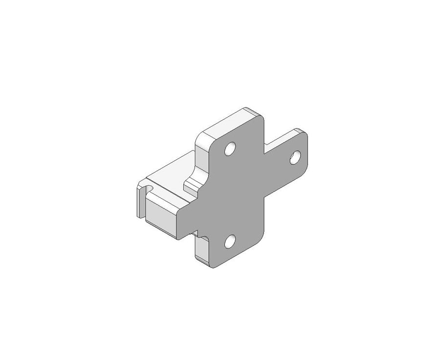 Blum CLIP Mounting Plate, 2 Part 9mm. To Take Wood Screw 175H7190