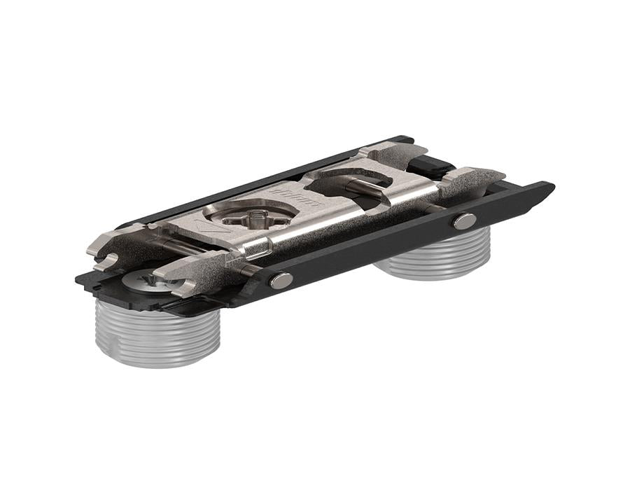 Blum CLIP Mounting Plate, 0 mm, Knock-In, In onyx black 177H3100