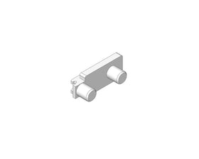 Blum CLIP Mounting Plate, 0mm. Knock-In by W&B