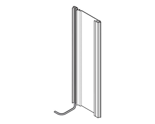 Blum SERVO-DRIVE Bracket Profile Length 670mm Cabinet Height 680mm With Cable by W&B