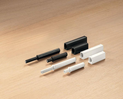 Blum TIP-ON for Doors Set, Short Version, 50mm, with magnet Silk White 956.1004 by W&B