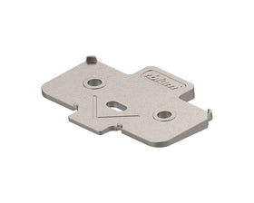 Blum Angled Spacer, Cruciform, +5 Degrees, Screw-On Version, Spacer Thickness: 0.8mm by W&B