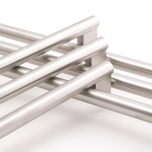 Barletta by Momo solid brass cabinet handles in modern finish for kitchen cabinets and furniture hardware applications