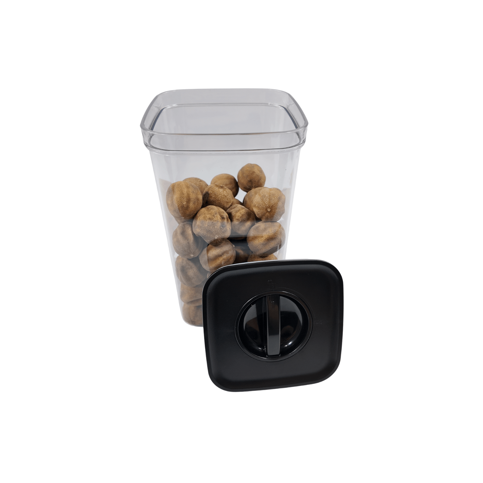 Black Airtight Container with Twist Lock – 2100ml-3