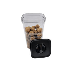Black Airtight Container with Twist Lock – 2100ml