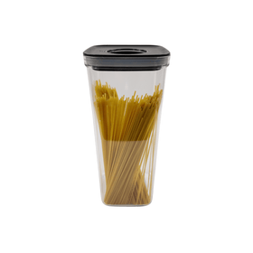 Black Airtight Container with Twist Lock – 2800ml
