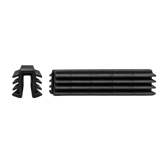 Black 4mm glazing rubber for wardrobe doors and glass panels, 100m roll for secure glass installation