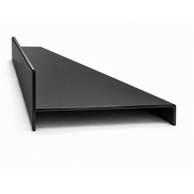 Wardrobe Cover Jamb - 5.6m Aluminium | Black