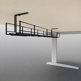CABLE TRAY AND BASKET 950MM BLACK