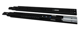 Black Ball bearing Drawer Slide Pair 250mm - soft close