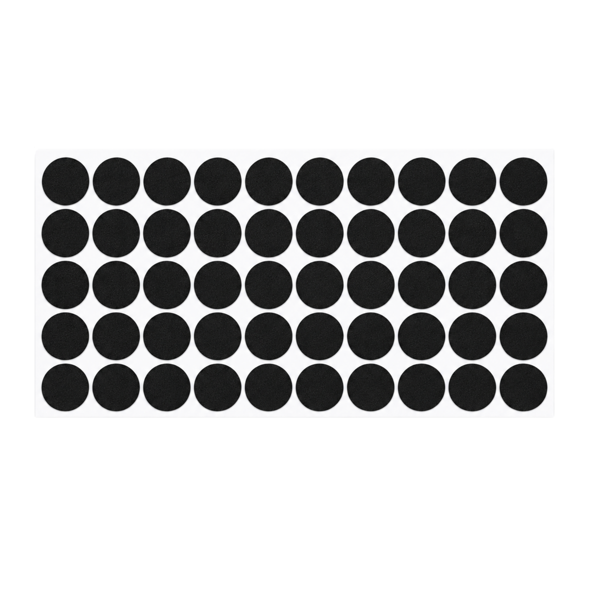Black Screw Cap Stickers - 15mm Diametre