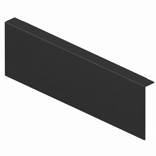 Blum AMBIA-LINE Back Adapter K Height 128.5mm Carbon Black ZC7A0U0K by W&B