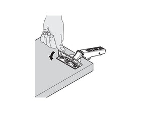 Blum CLIP top BLUMOTION Standard Soft Close Hinge 110 Degree. Inset Application. Boss: INSERTA by W&B