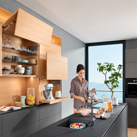 Blum Synchronisation Shaft for Pull-Out Shelf Lock by W&B