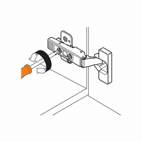 Blum CLIP top Standard Hinge 120 Degree Full Overlay Boss Knock-In For Use with AVENTOS by W&B