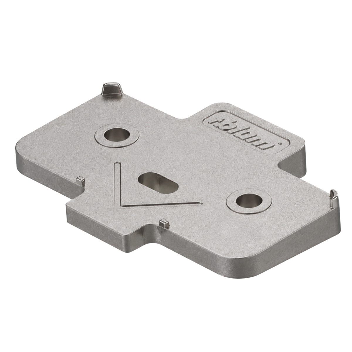 Blum Angled Spacer Cruciform +5 Degrees Screw-On Version Spacer Thickness 3mm by W&B