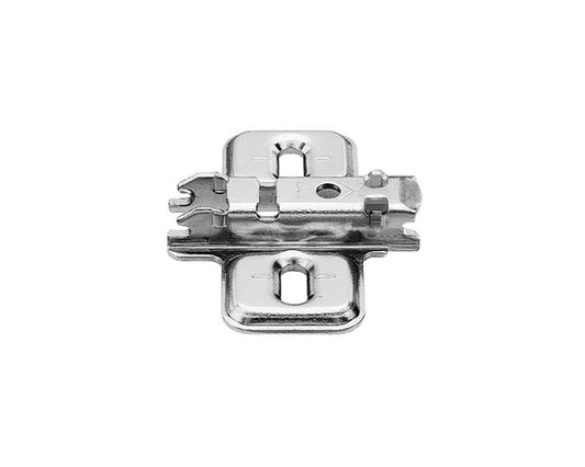 Blum 0mm CLIP mounting plate 173L6100 steel cabinet hinge base without lugs for precise installation