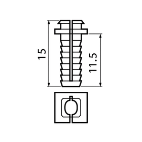 Blum Hinge Bush For E/Dowel by W&B