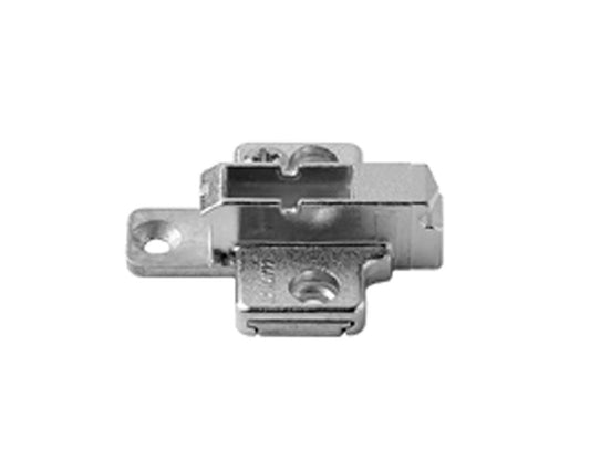 Blum CLIP 6mm 2-Part Mounting Plate 175H9160 nickel-plated hinge base for cabinet doors with system screw fixing