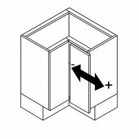 Blum CLIP top Bi-Fold Hinge 60 Degree Boss Knock-In by W&B
