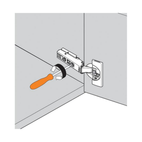 Blum CLIP top BLUMOTION Standard Soft Close Hinge 110 Degree. Half Overlay. Boss: Screw-On 71B3650 by W&B
