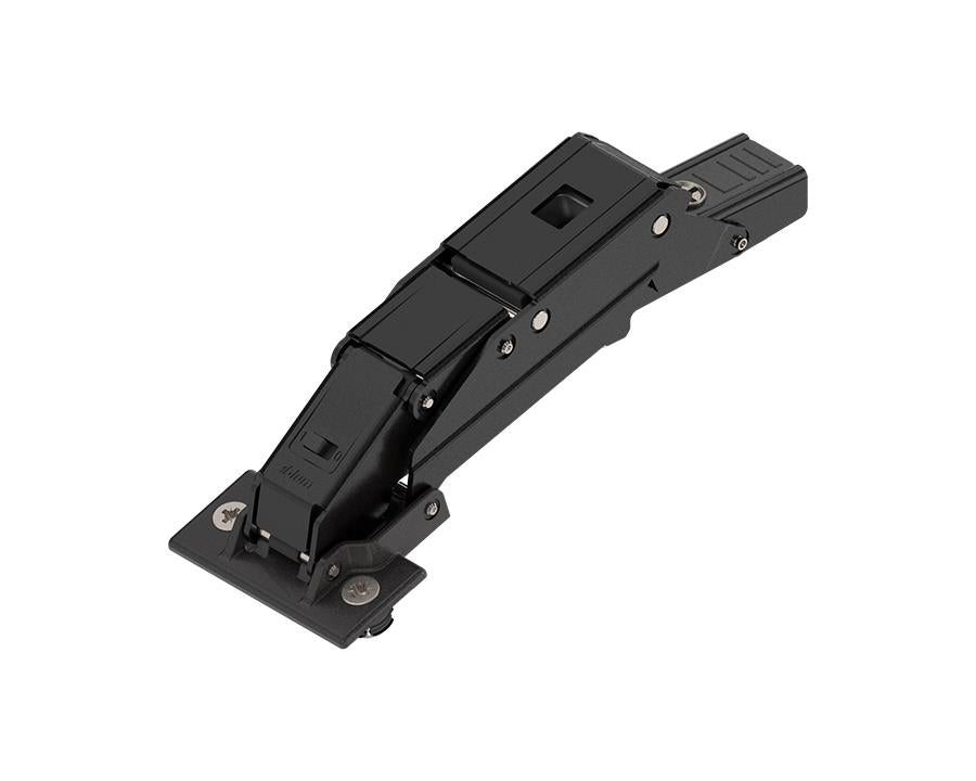 Blum CLIP top BLUMOTION 110° EXPANDO T Hinge. Full Overlay. In onyx black 71B453T by W&B