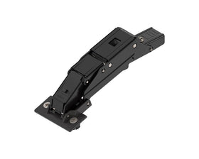 Blum CLIP top BLUMOTION 110° EXPANDO T Hinge. Full Overlay. In onyx black 71B453T by W&B
