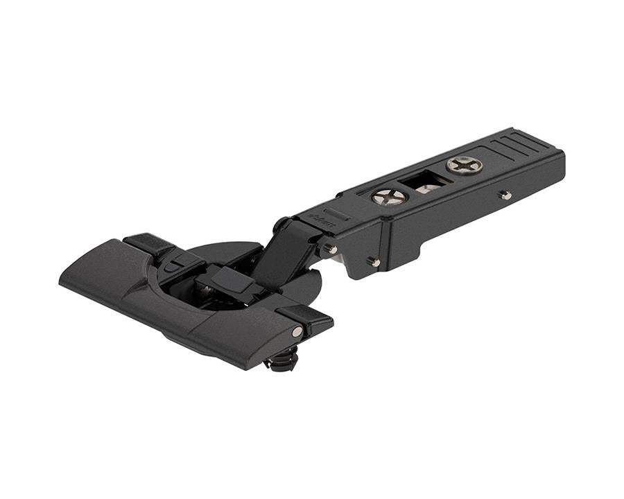 Blum CLIP top BLUMOTION Profile Door Hinge 95 Degree. Overlay Application. Boss: INSERTA. In onyx black 71B9590 by W&B