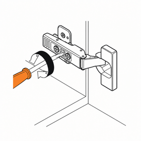 Blum CLIP top Wide Angle Hinge 170 Degree Full Overlay Boss INSERTA by W&B