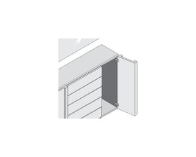 Blum CLIP top Profile Door Hinge 95 Degree. Full Overlay. Boss: Screw-On by W&B