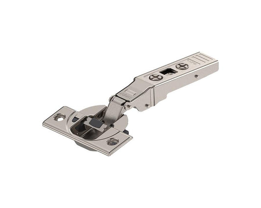Blum 79B9454 CLIP Top BLUMOTION soft-close angled hinge 15° full overlay with boss screw-on for cabinet doors