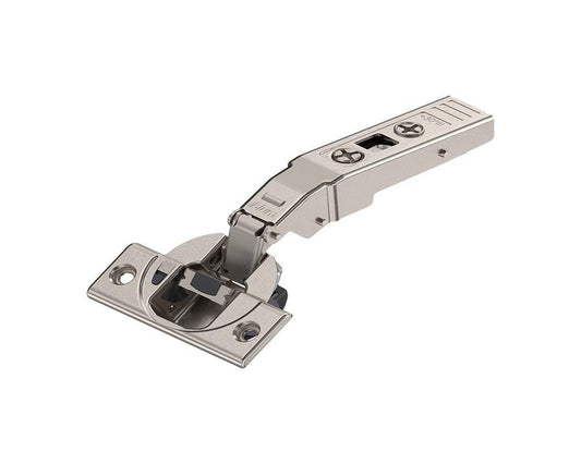 Blum 79B9456 CLIP Top BLUMOTION soft-close angled hinge 30° full overlay with boss screw-on for cabinet doors