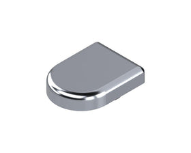 Blum Glass Door Hinge Boss Cover Cap In Chrome 84.4120 by W&B