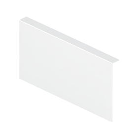 Blum AMBIA-LINE Back Adapter 1 C Height 177mm Silk White Size: 218mm ZC7A0POC by W&B