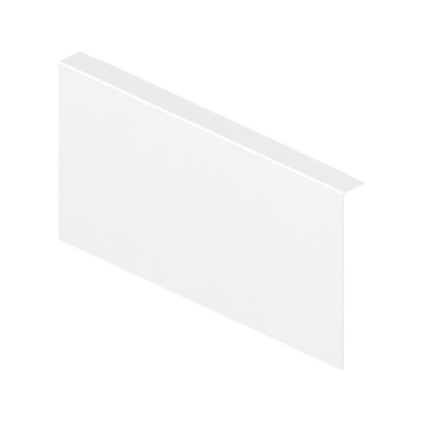 Blum AMBIA-LINE Back Adapter 1 C Height 177mm Silk White Size: 218mm ZC7A0POC by W&B