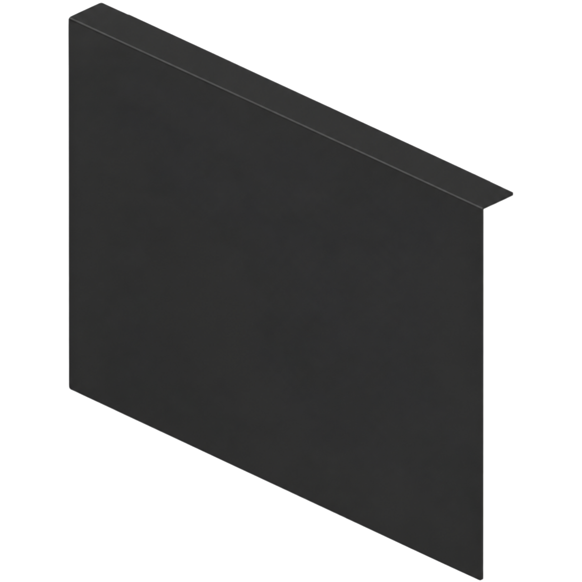 Blum AMBIA-LINE Back Adapter F Height 241mm Carbon Black AMBAFC by W&B