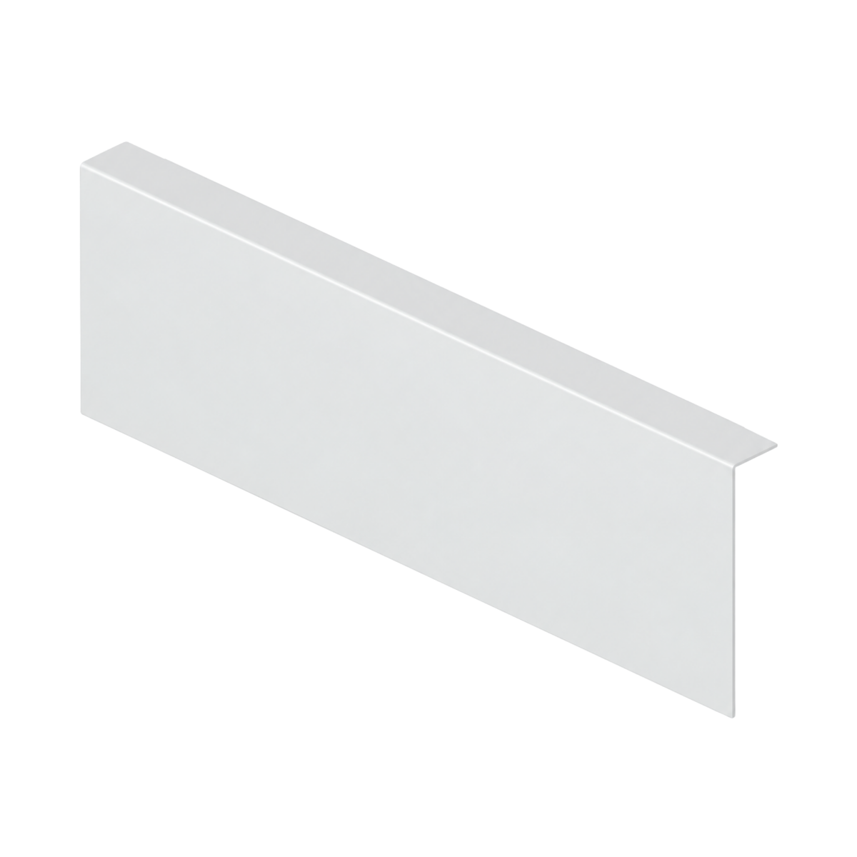 Blum AMBIA-LINE Back Adapter K Height 128.5mm Silk White AMBAKS by W&B