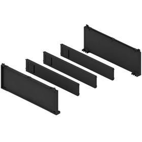 Blum AMBIA-LINE bottle set 2 200mm Carbon black AMBS200C by W&B