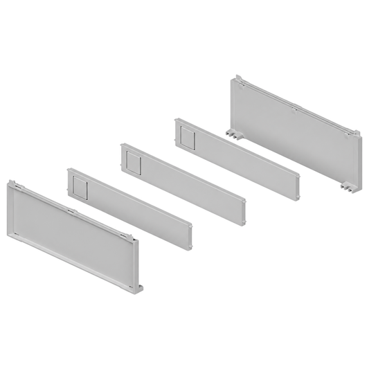 Blum AMBIA-LINE 200mm bottle set in Silk White for LEGRABOX and MERIVOBOX drawers
