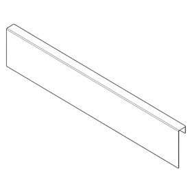 Blum AMBIA-LINE Back Adapter M Height 90.5mm Indium Grey by W&B