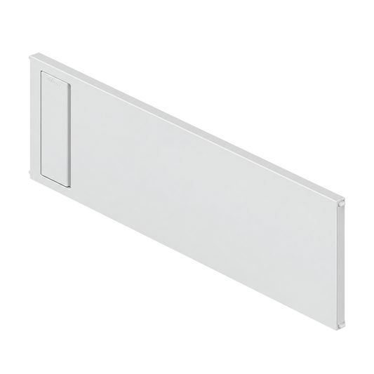 Blum AMBIA-LINE 110mm x 242mm cross divider in Silk White for drawer organisation