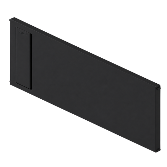 Blum AMBIA-LINE carbon black cross divider 110mm x 218mm for LEGRABOX and MERIVOBOX drawers