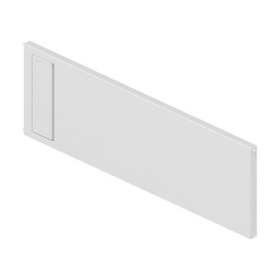 Blum AMBIA-LINE Cross Divider for LEGRABOX and MERIVOBOX Silk White Height: 110mm Width: 242mm by W&B