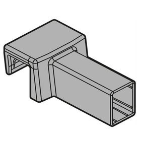 Blum AMBIA-LINE connector for cross gallery for LEGRABOX free Carbon Black ZC7U11E0 by W&B