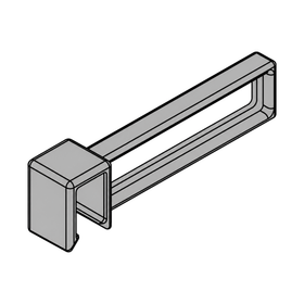 Blum AMBIA-LINE Lateral Divider for Cross Gallery for LEGRABOX Silk White ZC7U10F0 by W&B
